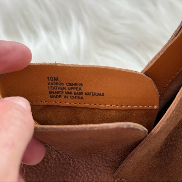 Kork-Ease | Women’s Castaneda Suede & Leather Bootie Rust Boots Heels K42626 10 - Picture 9 of 10